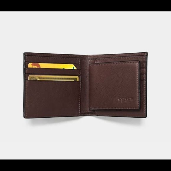 Coach Brown Leather Wallet - Picture 2 of 6